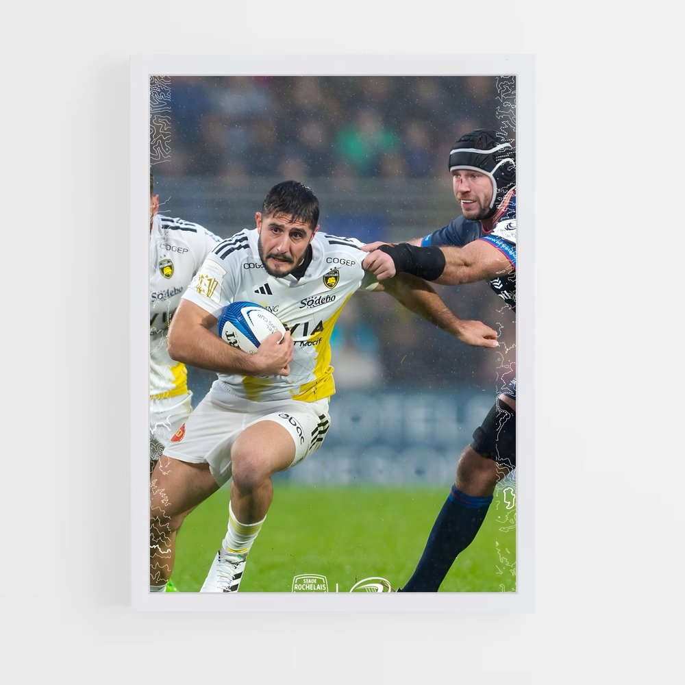 Poster Rochelle Rugby (vue 3)